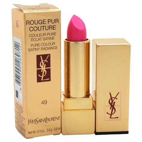 ysl 49 lipstick|YSL rouge pur couture shades.